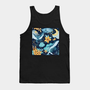 Wales underwater pattern Tank Top